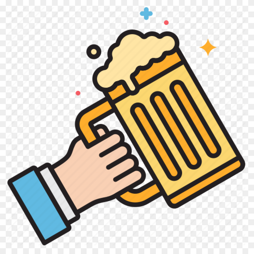 Man Is Drunk From Drinking Beer Cli