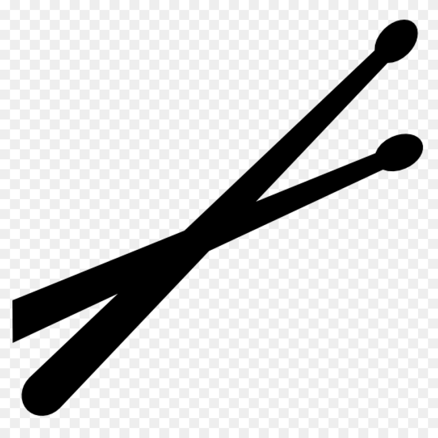 Drum Sticks Variant Free Vector Ico