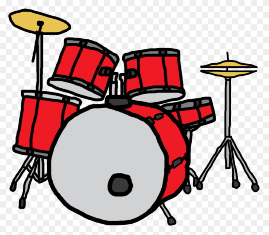 Clipart Free Download Random Red - Drums