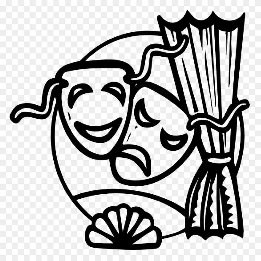 Art Comedy Drama Masks Theater - Drama Masks