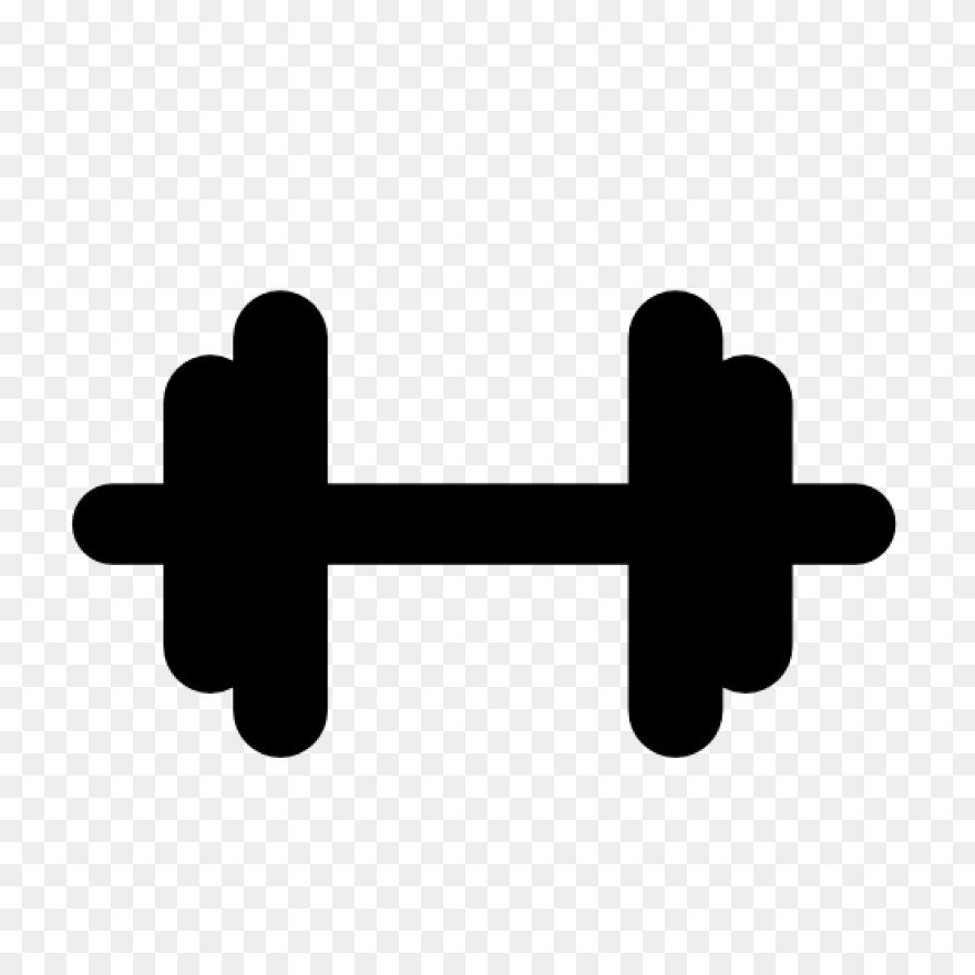 Download Dumbbell Clipart Blue - Cl