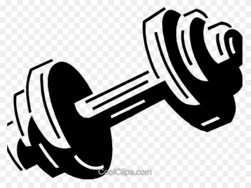 Download Dumbbell Clipart Blue - Cl