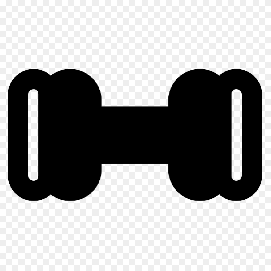 Download Dumbbell Clipart Blue - Cl