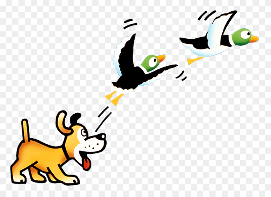 Duck Hunt Dog 3D Clipart - Large Si
