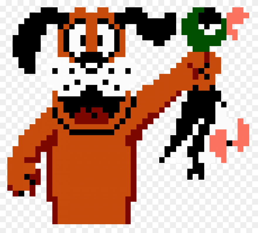 Duck Hunt Dog 3D Clipart - Large Si