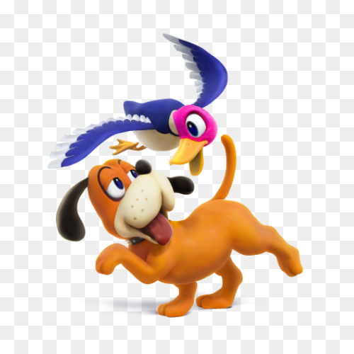 Duck Hunt Dog 3D Clipart - Large Si