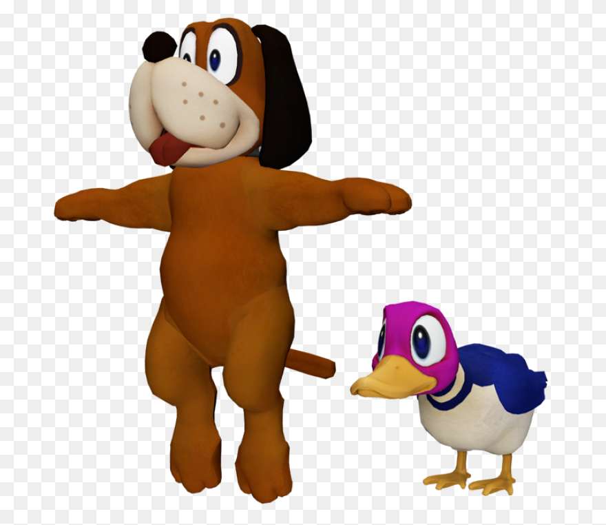 Duck Hunt Dog 3D Clipart - Large Si