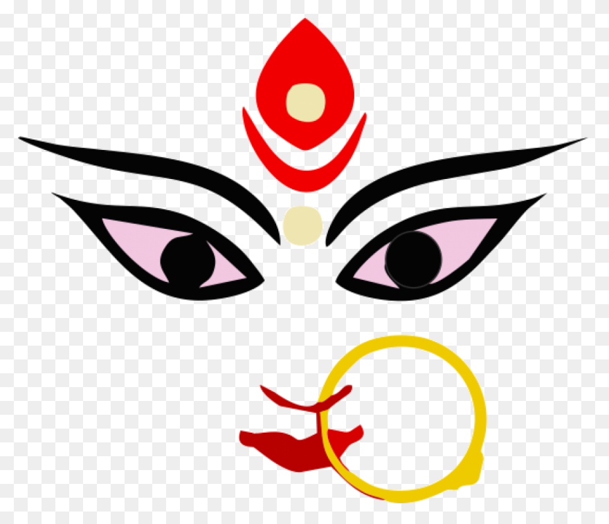 Goddess Durga Eyes Png Free Downloa