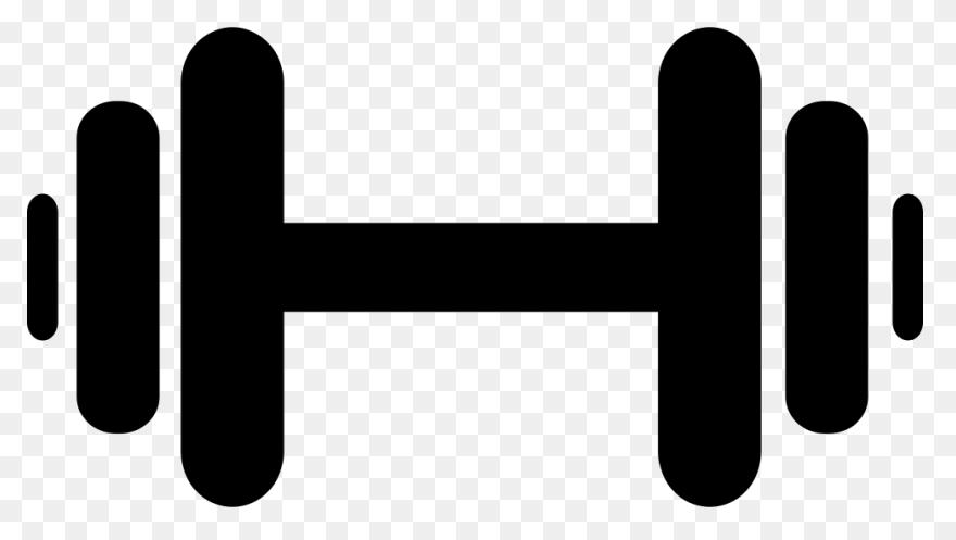 Dumbbell Icon Png #115631 Free - Dumbbell