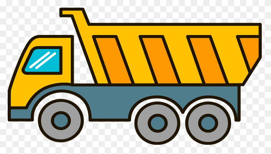 Dump Truck Royalty Free Vector Clip