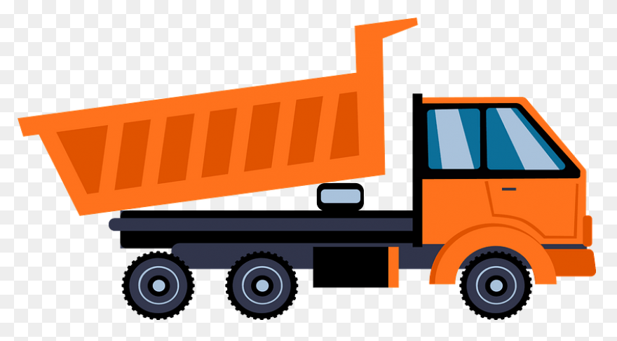 Dump Truck Royalty Free Vector Clip
