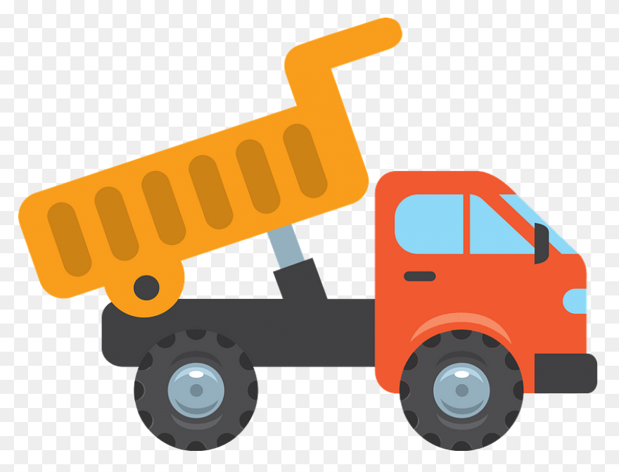 Dump Truck Royalty Free Vector Clip