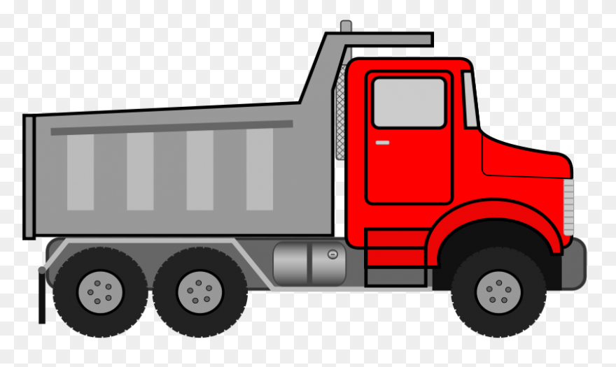 Dump Truck Royalty Free Vector Clip
