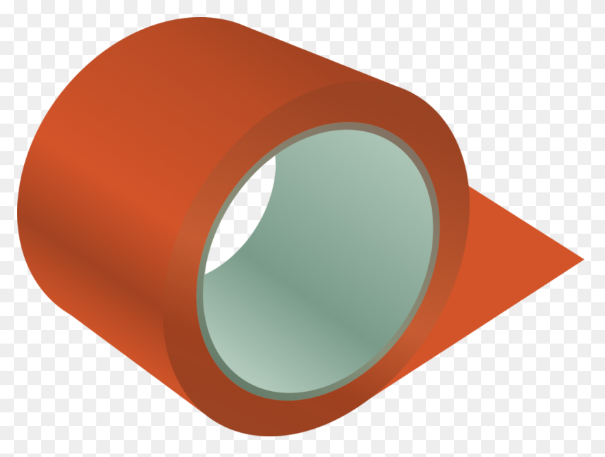 Duct Tape Clipart - Circle, Transpa