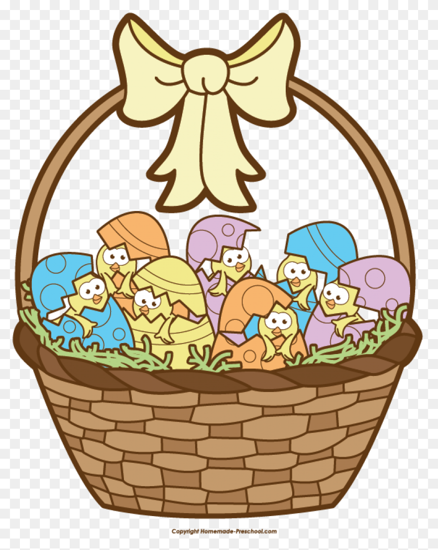 Free Easter Basket Clipart Easter - Easter Basket