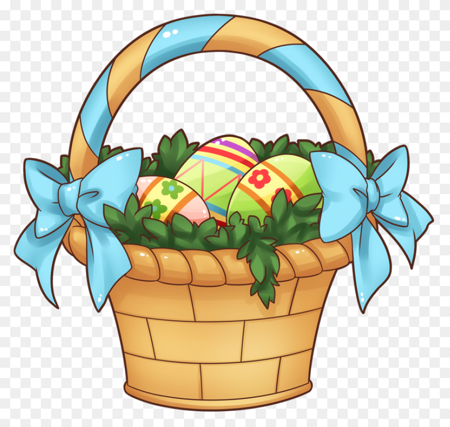 Free Easter Basket Clipart - Easter