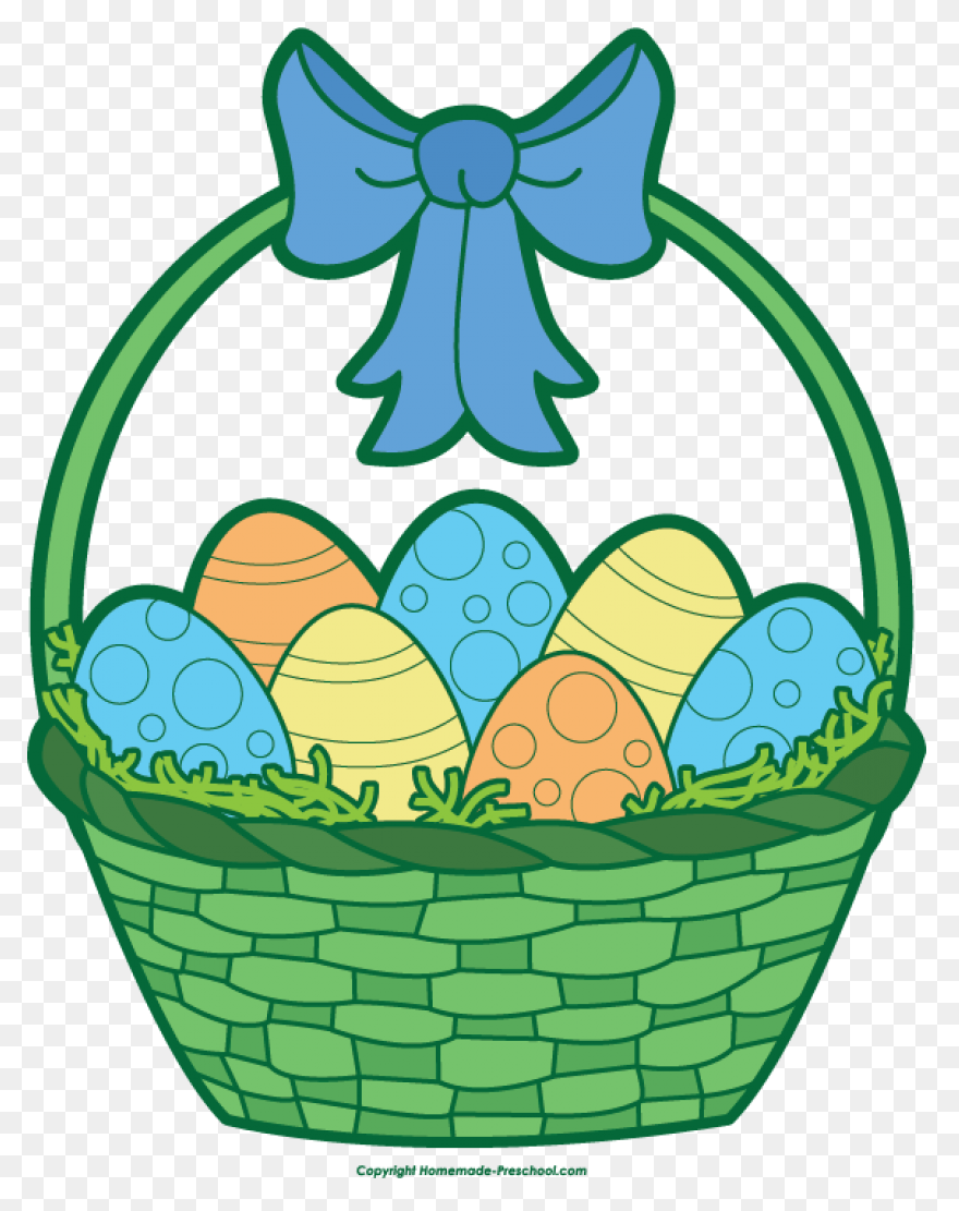 Free Easter Basket Clipart - Easter