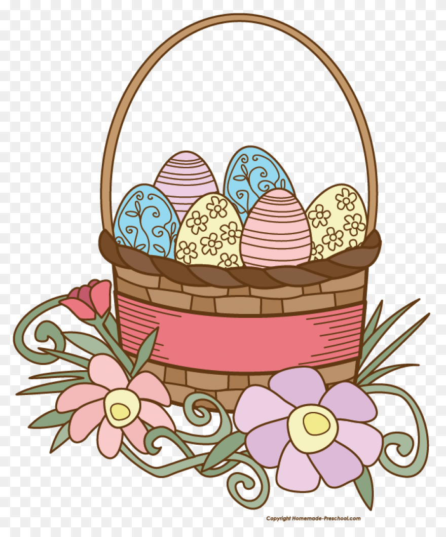 Free Easter Basket Clipart - Easter