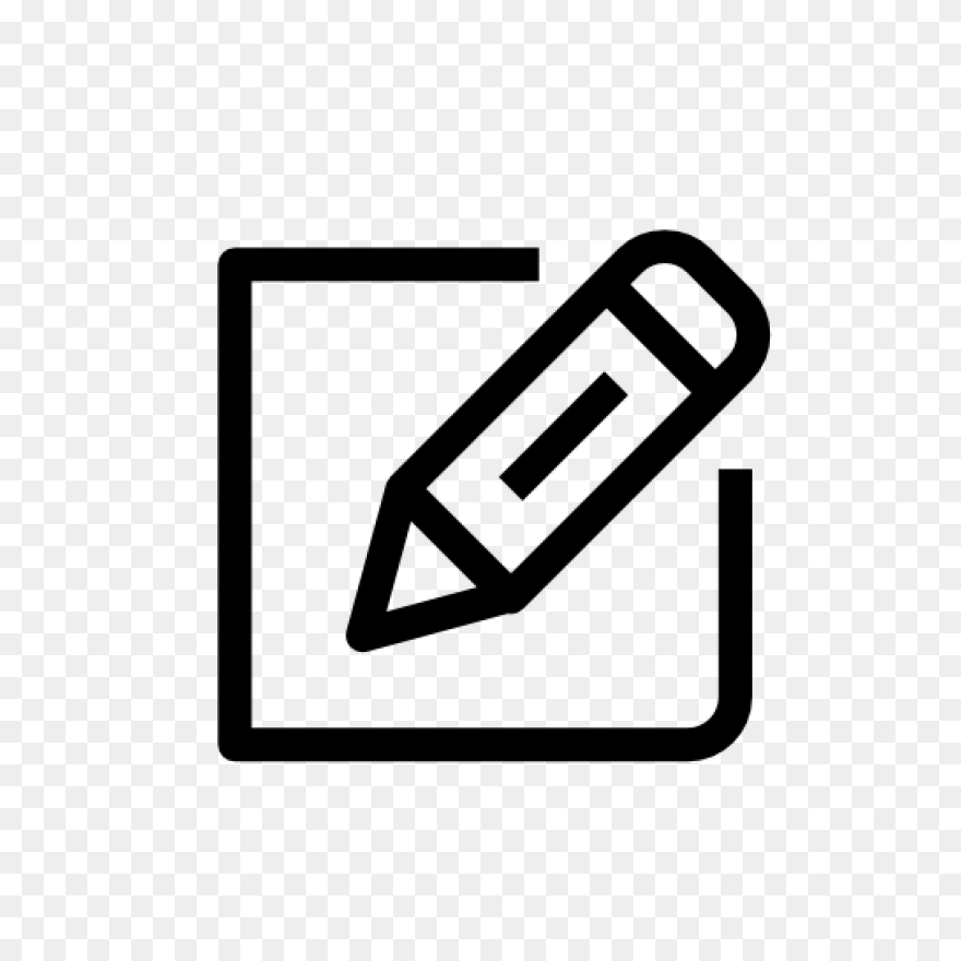 Edit Document Icon Png And PNG-WebP