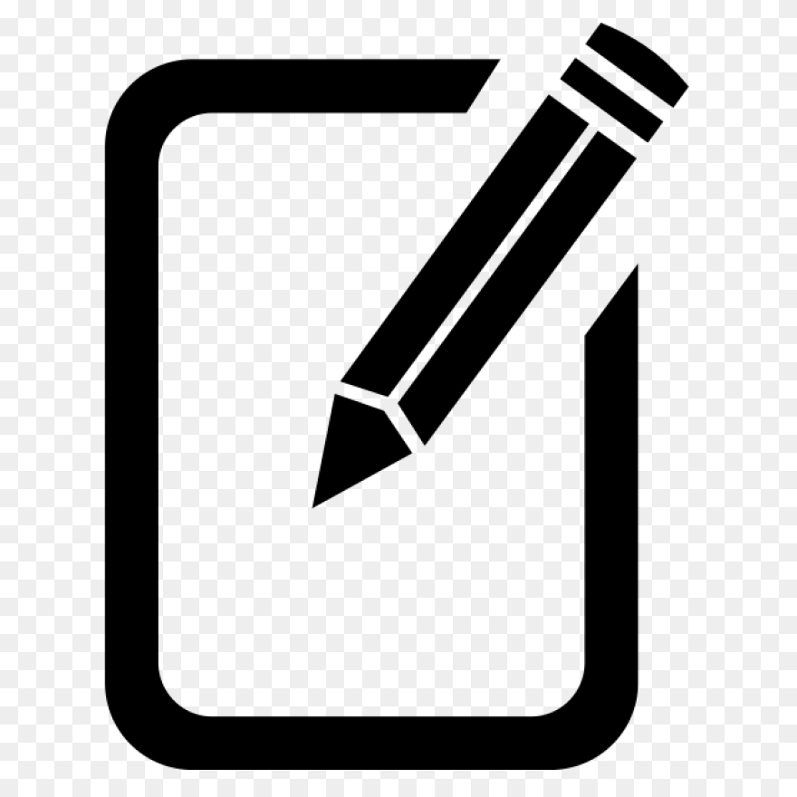 Edit Document Icon Png And PNG-WebP