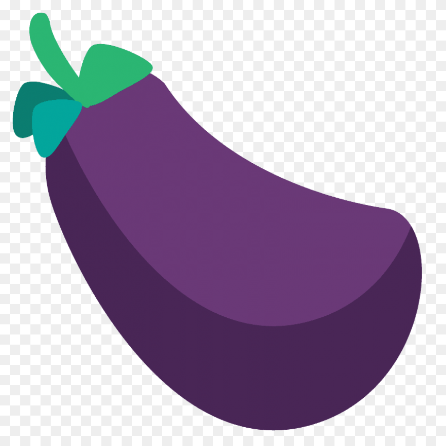 Twitter - Eggplant Emoji PNG-WebP -