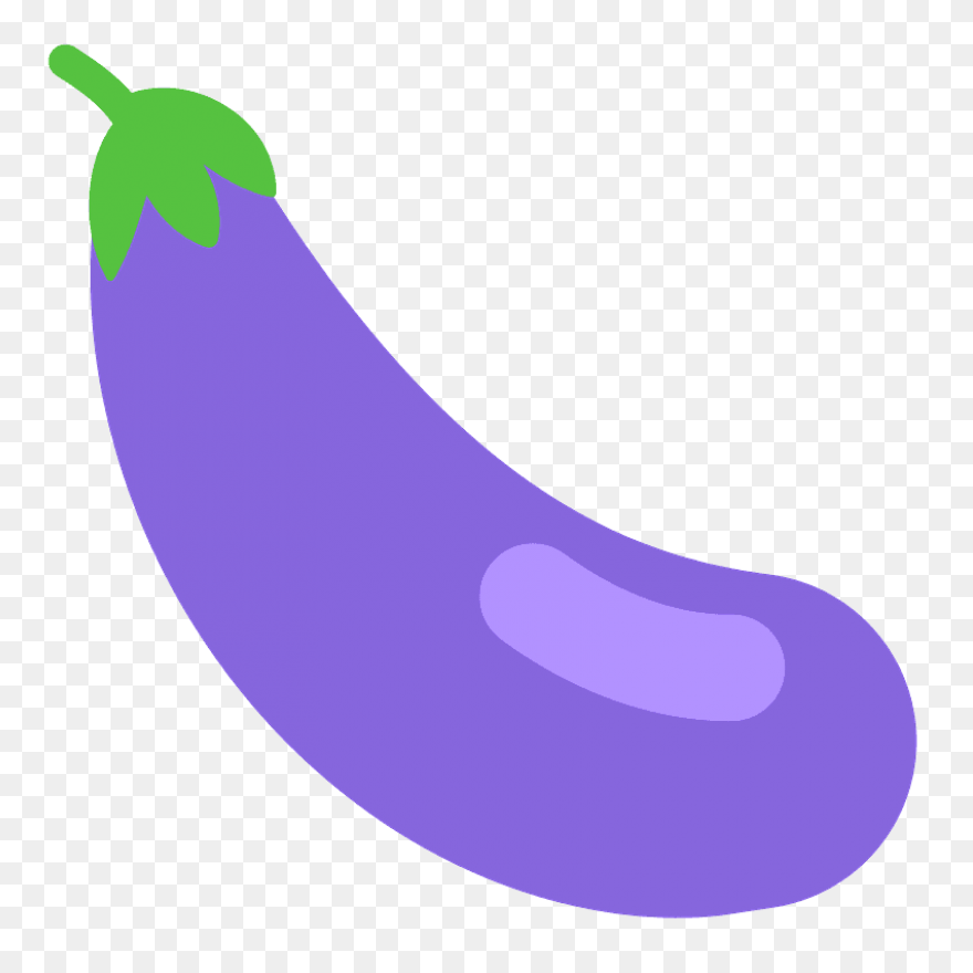 Twitter - Eggplant Emoji PNG-WebP -