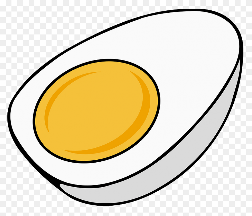 Fried Egg Clipart - Fried Eggs Outl