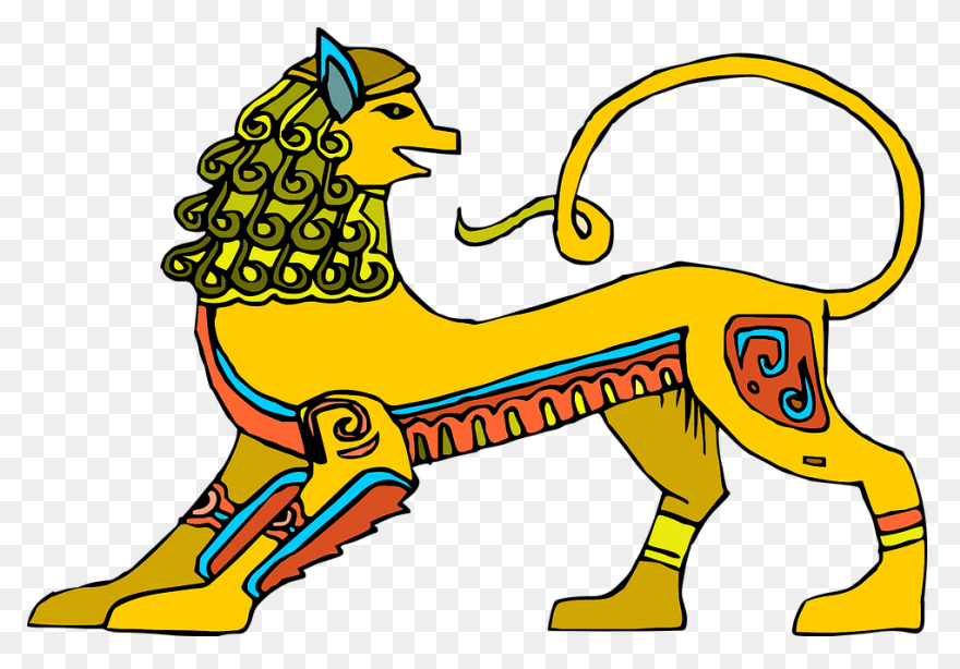 Egyptian Clipart Lion Egypt Lion - Egyptian