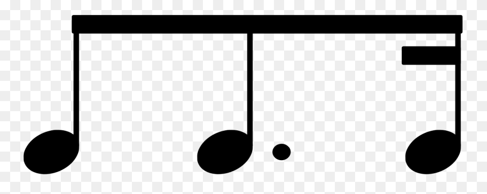 Clipart - Eighth Note (Stem Facing 