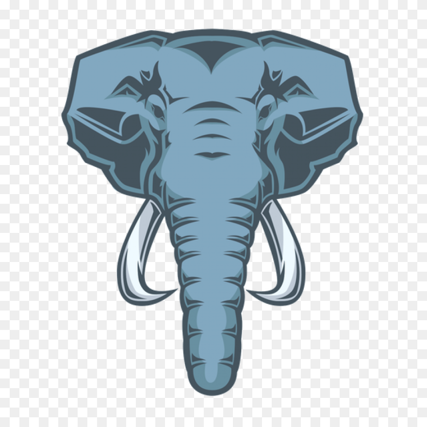 Elephant Head Logo Png & - Elephant Head