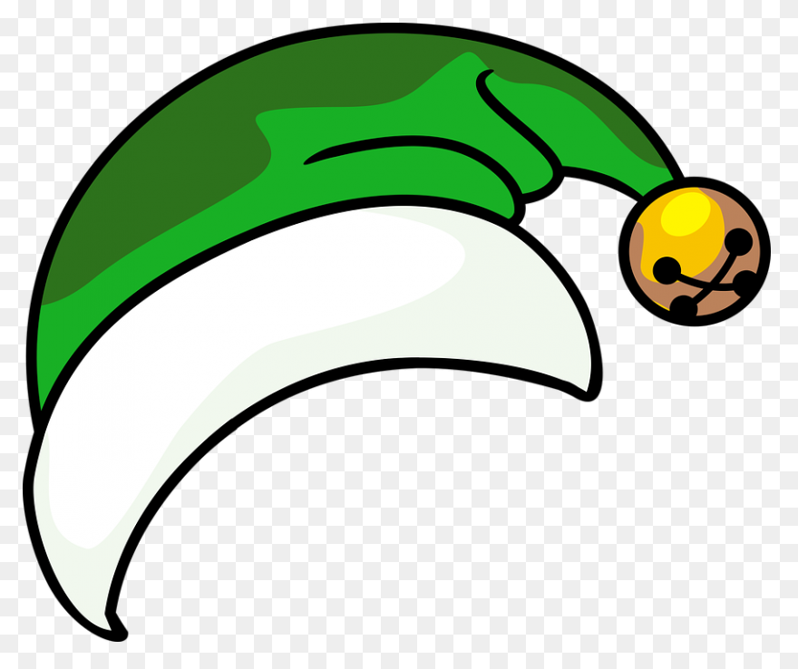 Elf Hat Vector | Elf Hat, Santa Hat