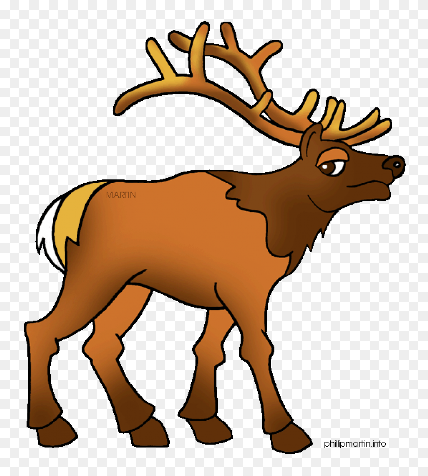 Hunting Deer Wildlife Elk Clipart -