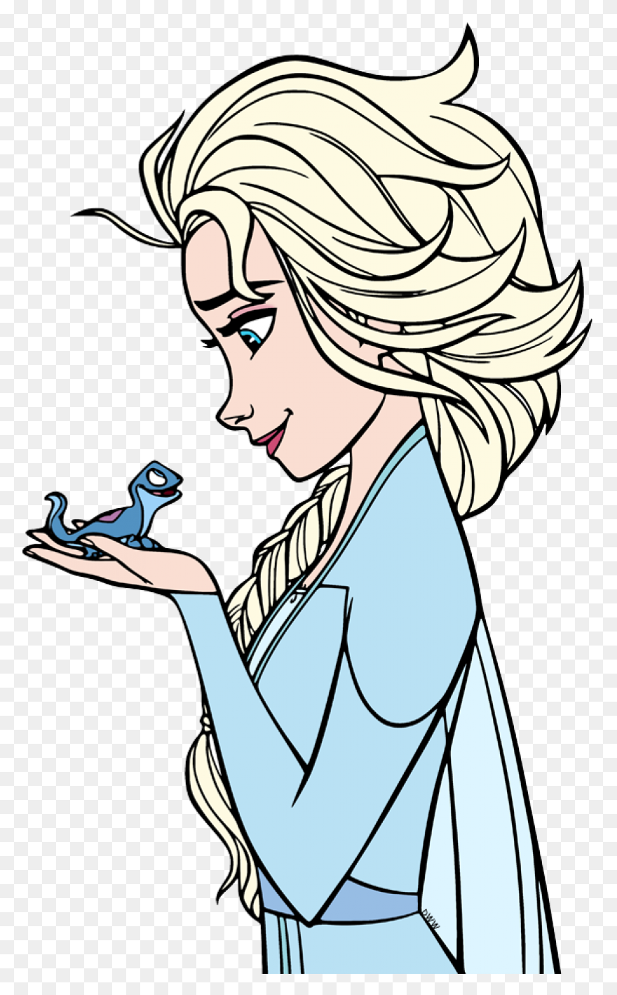 Elsa Snowflake Elsa Smiling Elsa Wi