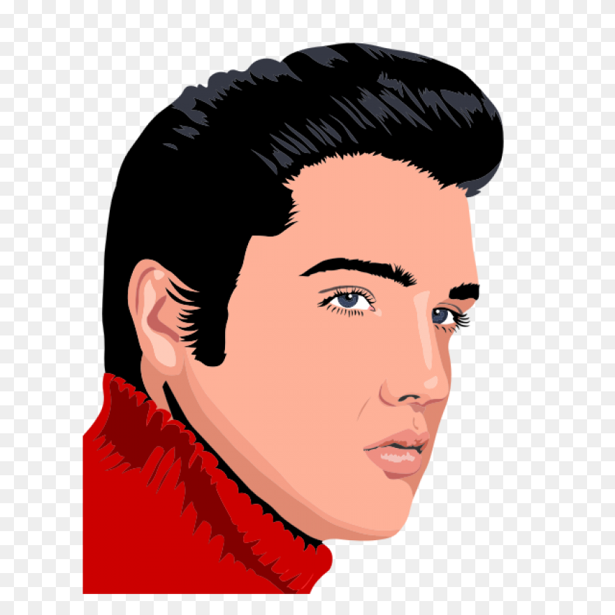 Elvis Presley Dog Guitar - Free Vec