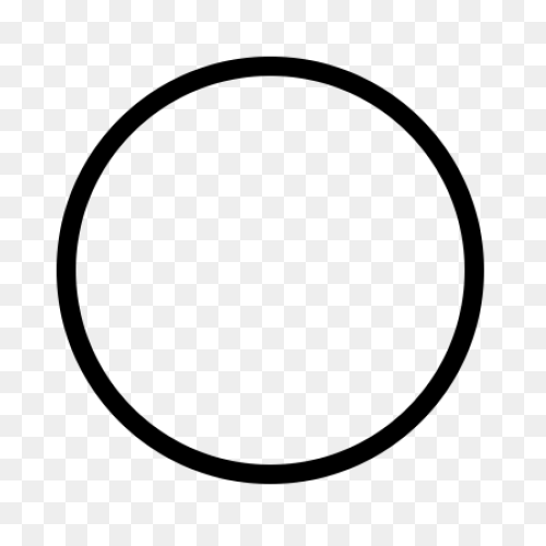 Circle, Empty, Round, Thin, Uncheck