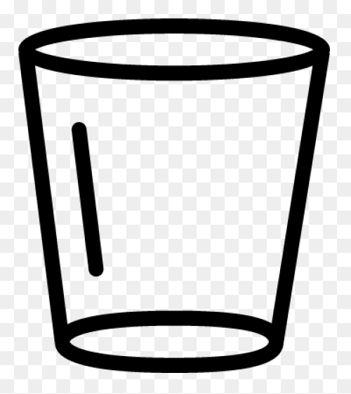 Empty Glass Vector Empty Glass - Empty