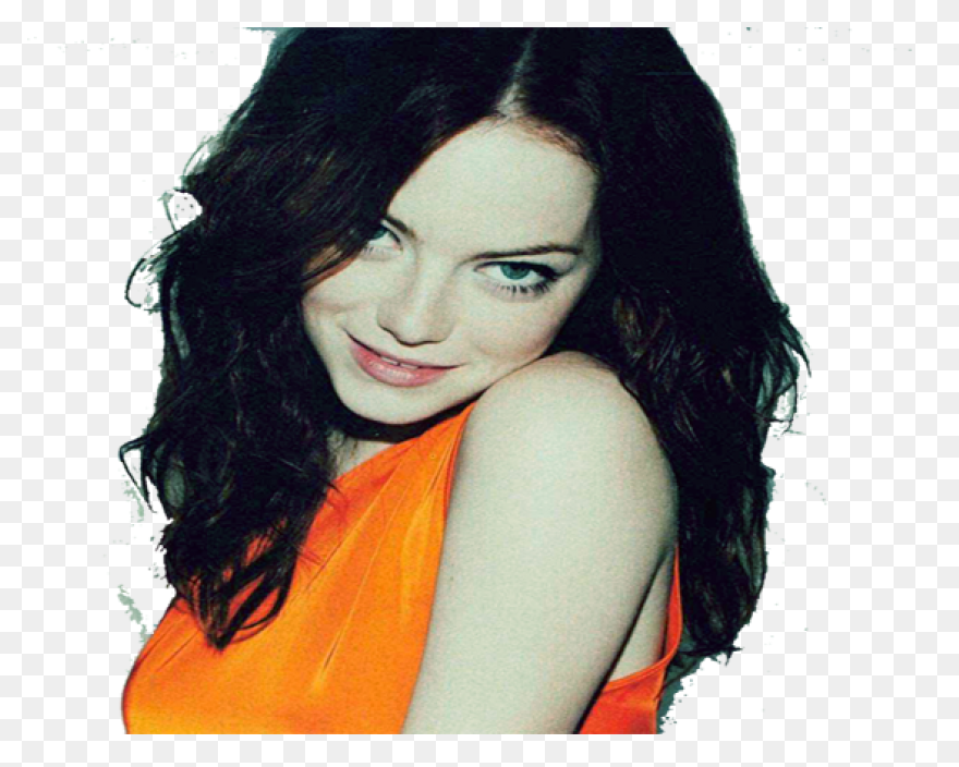Emma Stone Clipart,emma Stone Red H