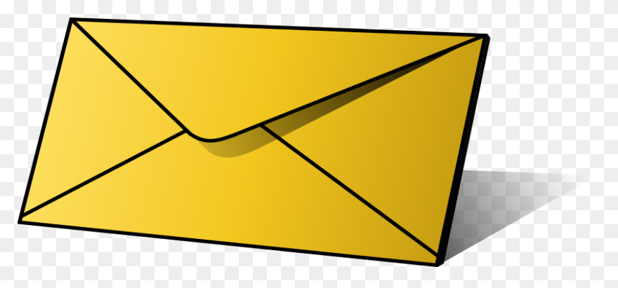 Envelope Clip Art Black And White D