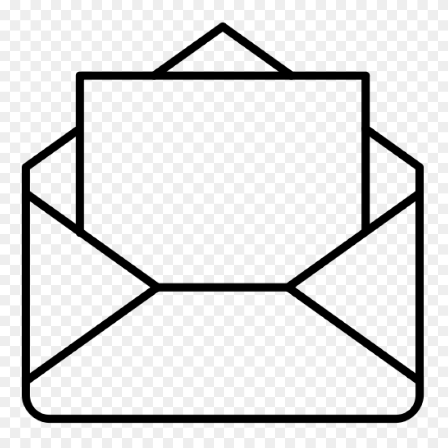 Envelope Clip Art Black And White D