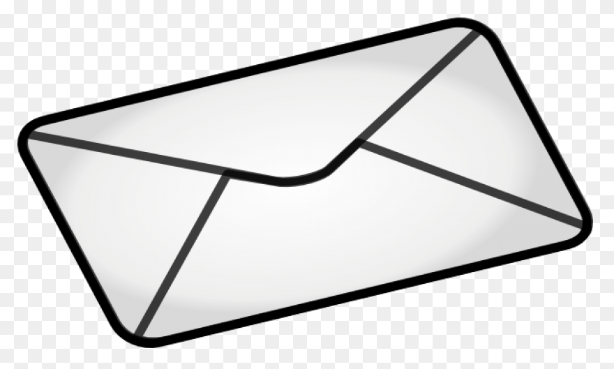 Envelope Clip Art Black And White D
