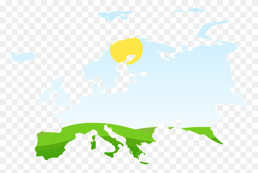 Europe World Map Blank Map Vector M
