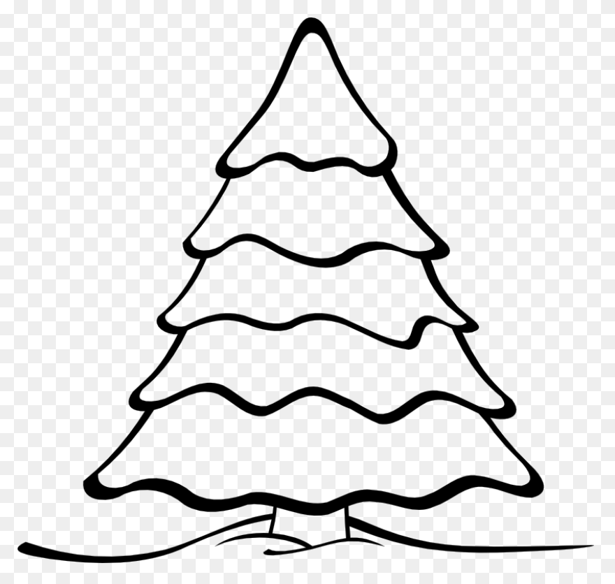 Evergreen Tree Clipart - Clipart Su