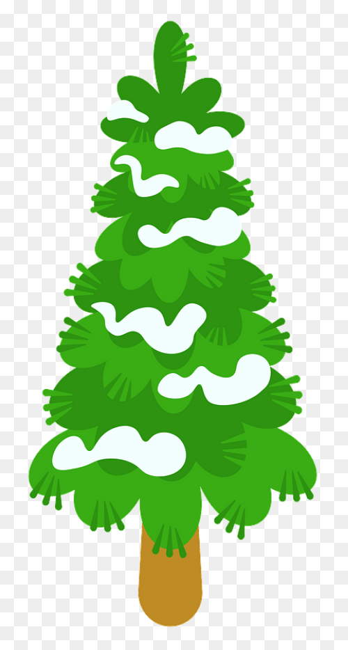 Evergreen Tree Clipart - Clipart Su