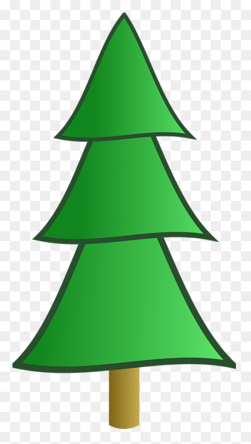 Evergreen Tree Clipart - Clipart Su