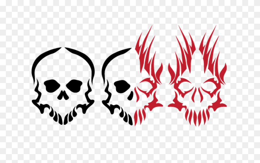 Sugar Skull Vinyl Sticker - Sugar S