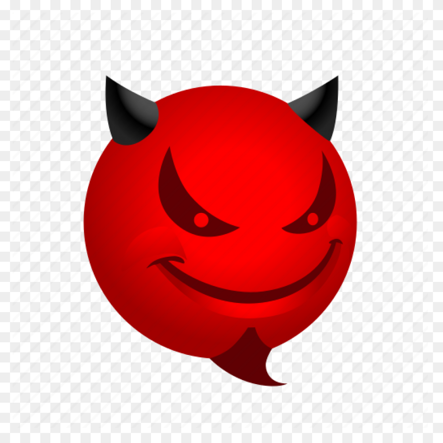 Evil Clipart Phone - Red Ball With 