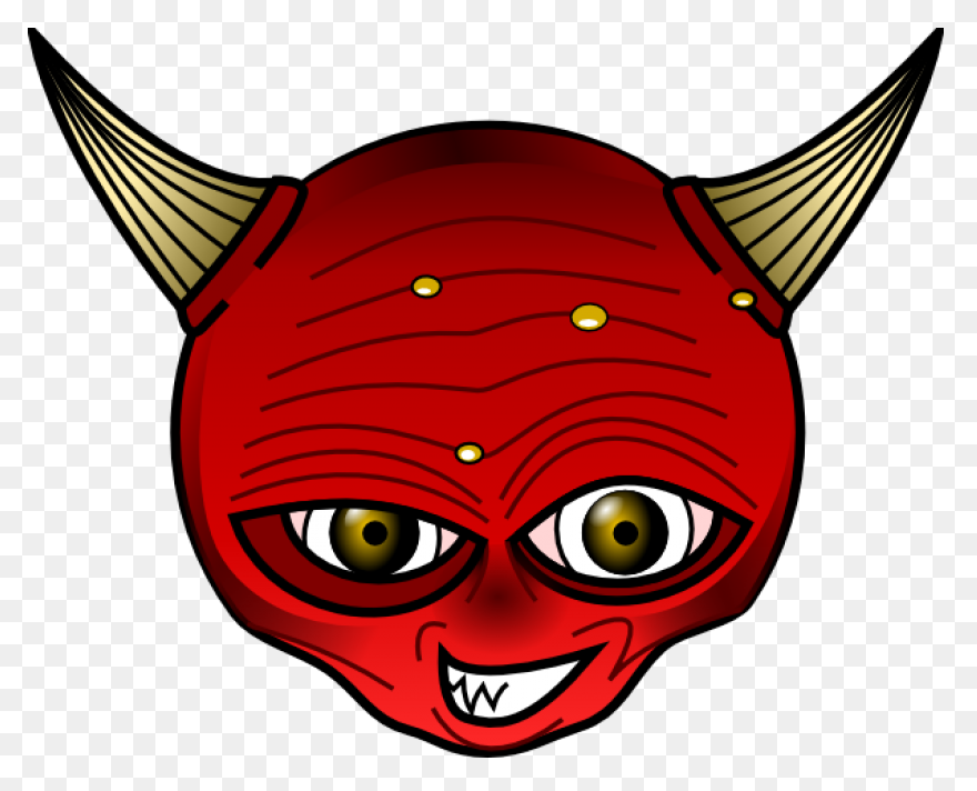 Evil Clipart Phone - Red Ball With 