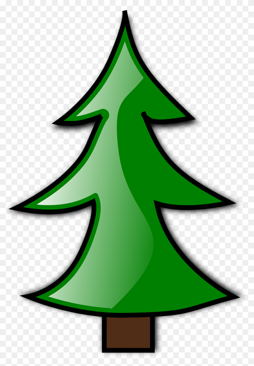 Evergreen Cluster Clip Art At Clipa