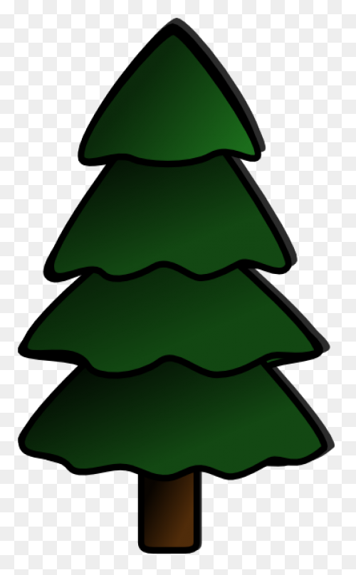 Evergreen Cluster Clip Art At Clipa