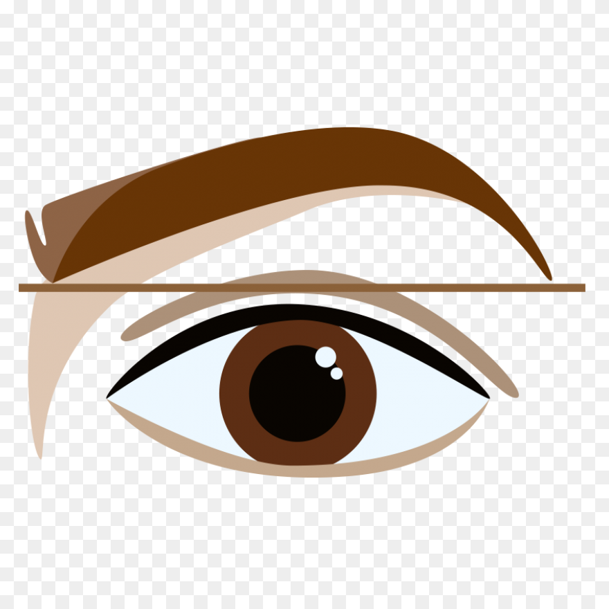 Eyebrow Clipart Angry - Angry Eyebr